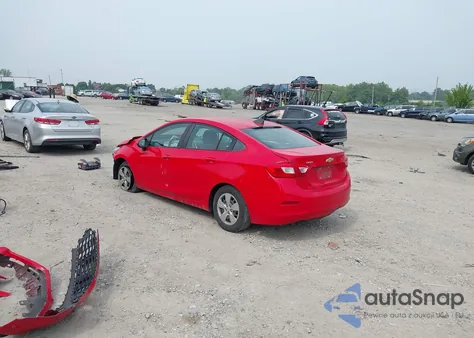 2017 Chevrolet Cruze Ls Auto из США, поврежденный, VIN 1G1BC5SM1H7133715